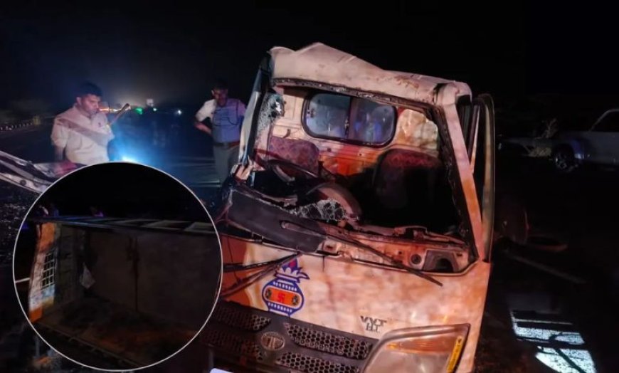 राजस्थान में भीषण सड़क हादसा, ट्रेलर की टक्कर से टेंपो उड़े परखच्चे, दो की मौत