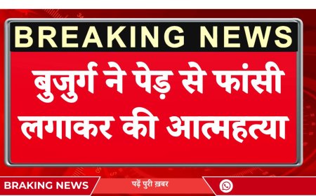 बीकानेर: बुजुर्ग ने पेड़ से फांसी लगाकर की आत्महत्या