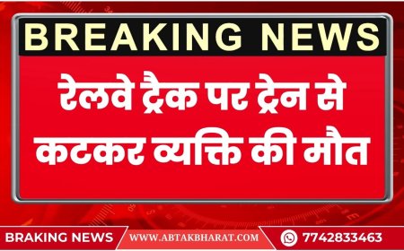 बीकानेर: रेलवे ट्रैक पर ट्रेन से कटकर व्यक्ति की मौत