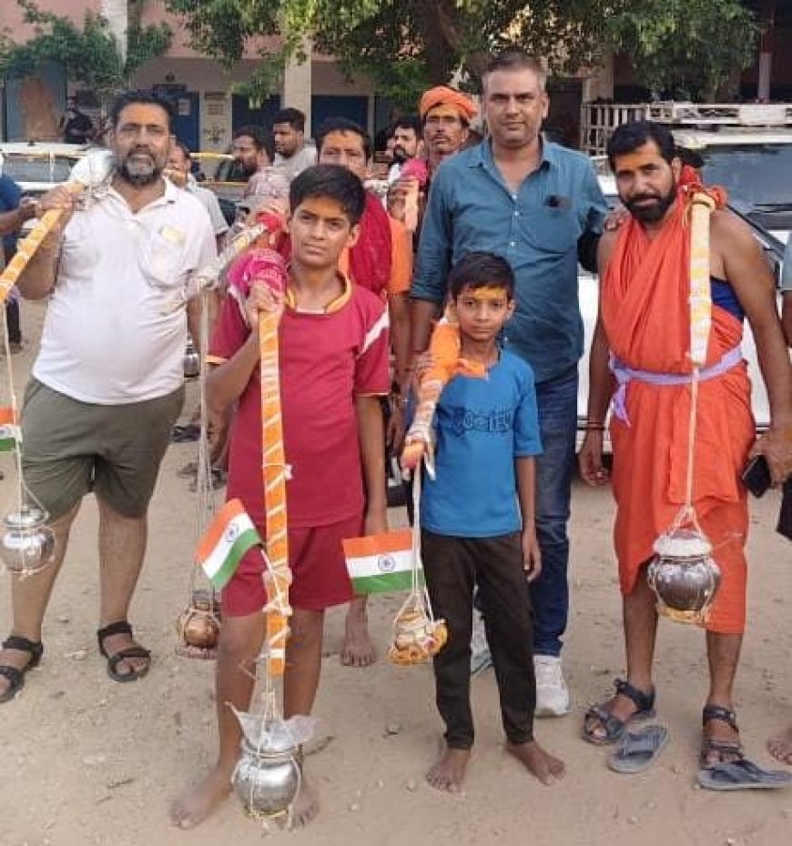 दस वर्षीय कृष्णकांत की अद्भुत आस्था: कोलायत से पैदल कावड़ लेकर गोपेश्वर बस्ती पहुंचेगा शिवभक्त बालक