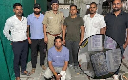 कमरे में पति-पत्नी मिलकर बना रहे थे नकली नोट, अचानक पुलिस पहुंची पुलिस…