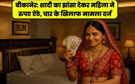 बीकानेर: शादी का झांसा देकर महिला ने रुपए ऐठे, चार के खिलाफ मामला दर्ज