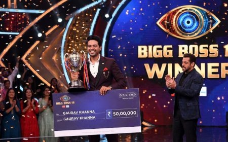BiggBoss19 के विनर बने गौरव खन्ना, जीती 50 लाख रुपए की इनामी राशि