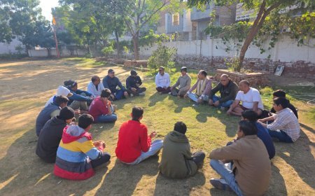 ​निर्माण और सामाजिक संगठन हेतु वीर हनुमान बस्ती में बैठक संपन्न, 26 जनवरी को होगा विशाल हिंदू सम्मेलन।