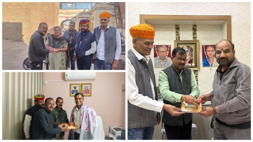 भामाशाह और उद्योगपति अशोक मोदी का सम्मान, मोदी को दिया साध्वी ऋतंभरा के कार्यक्रम का निमंत्रण